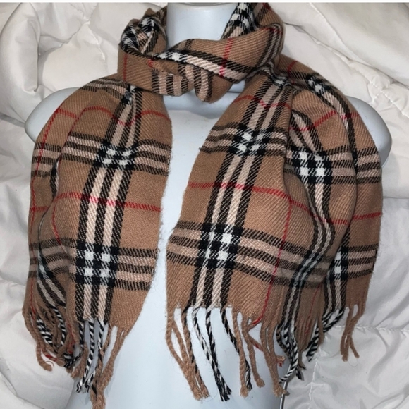 Plaid scarf - Picture 1 of 2